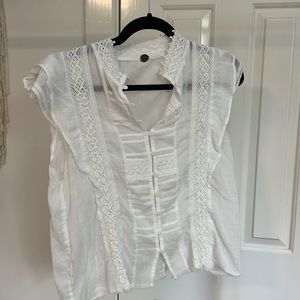 Free People Lace Blouse